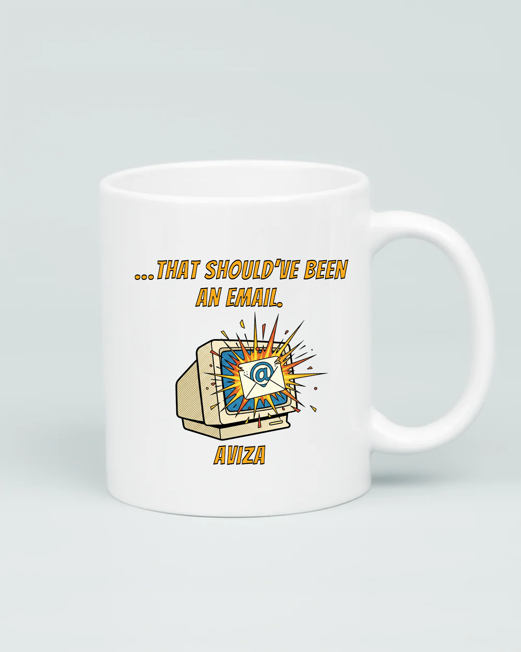 I Survived A Meeting Mug