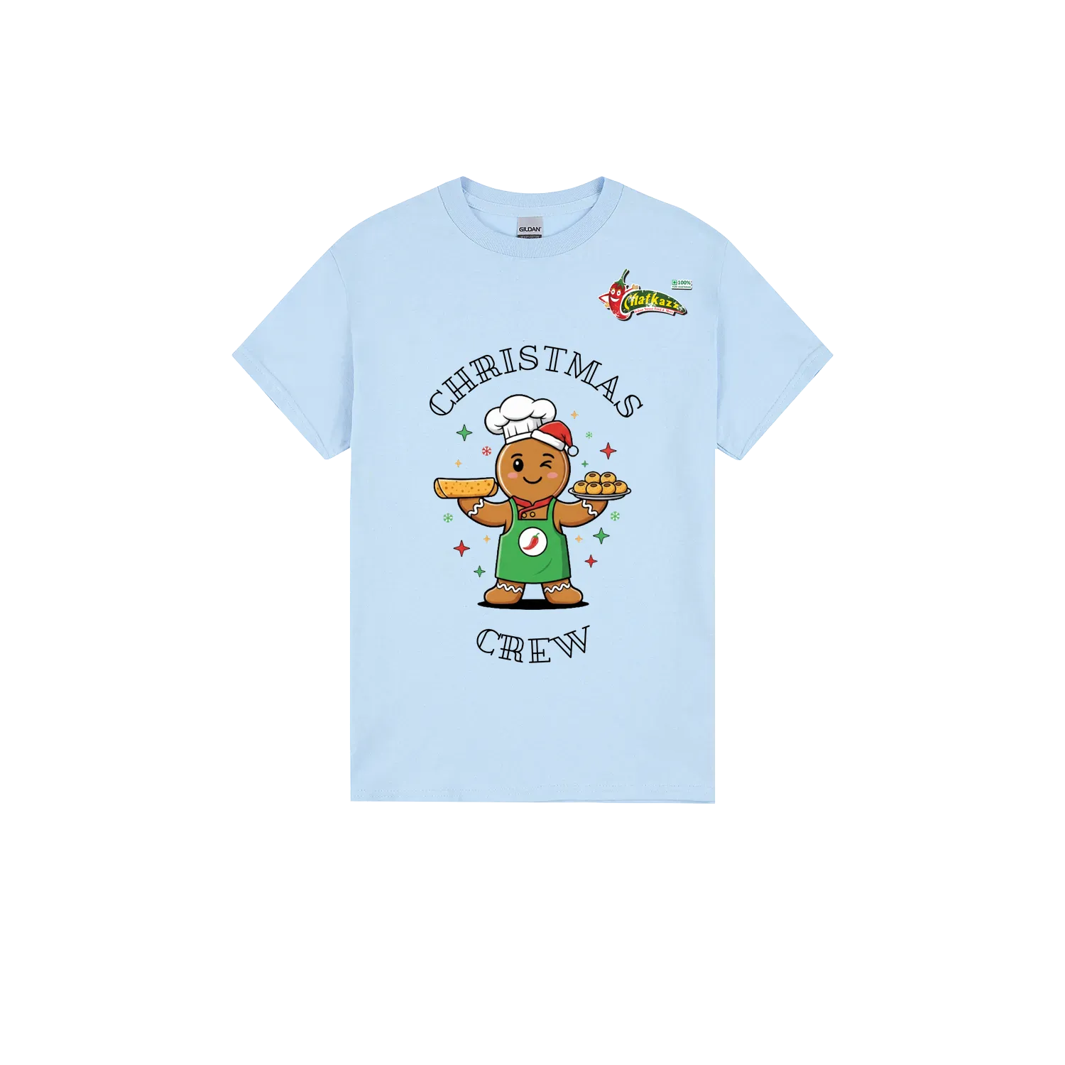 Light Blue front flat lay