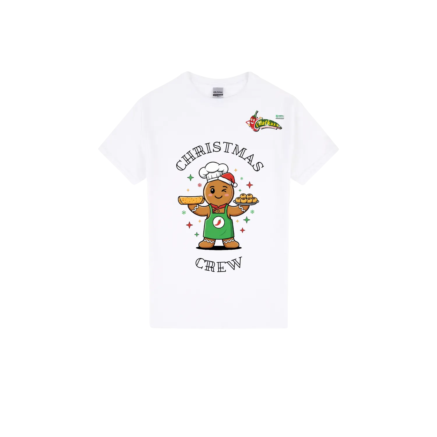 White front flat lay